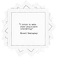 Five Star Funny White Cocktail Napkins, 50 Luxury Cotton Disposable Cocktail Party Napkins with Witty Bar Quotes, 4.5" x 4.5" for Home Bars, Game Nights, Beverages, Birthdays, Weddings & Holidays