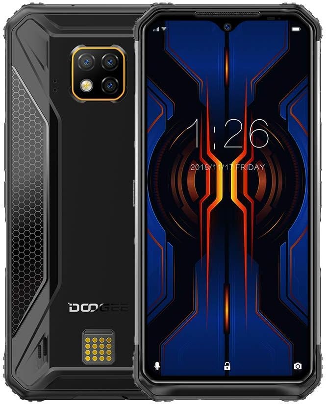 DOOGEE S95 PRO 4G Rugged Phone Unlocked, Helio P90 Otca Core IP68 Waterproof and Drop Resistant Rugged Smartphone, 8GB + 128GB 6.3-inch Android 9.0 5150mAh (S95pro + Audio Module + Back Clip)
