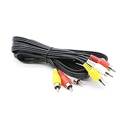 PASOW 3 RCA Cable Audio Video Composite Male to