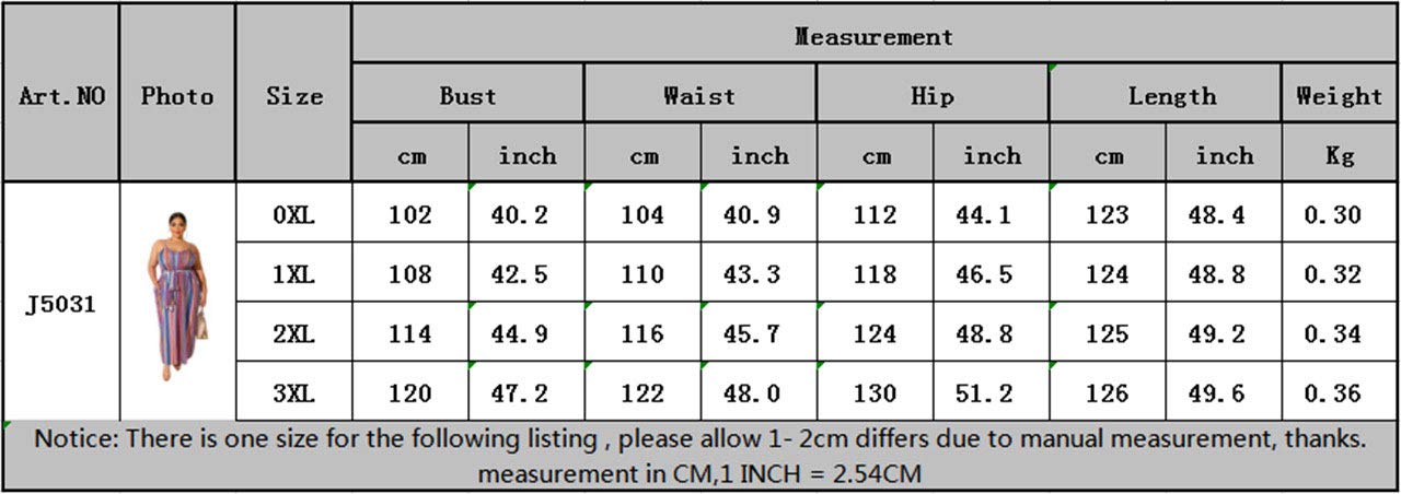 Ophestin Womens Plus Size Maxi Dresses - Spaghetti Straps Causal Summer Dress with Pockets