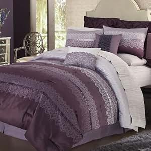 Amazon.com: daisy fuentes Ombre Lace 4-pc. Comforter Set