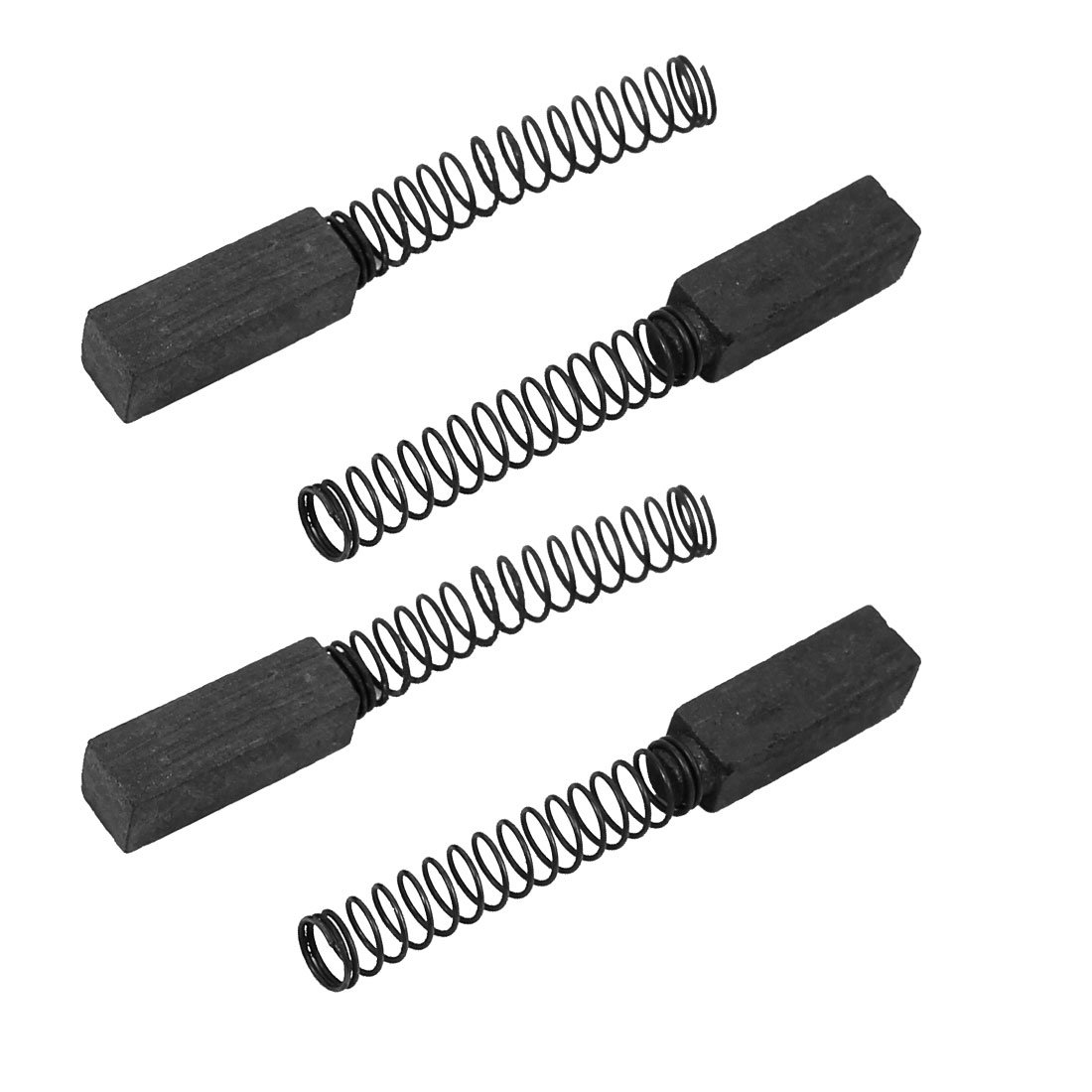 Sourcingmap 2 Pairs Replacement Carbon Brushes 4mm x 4mm x 13mm for Generic Electric Motor