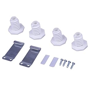 Siwdoy W10869845 Stack Kit for Whirlpool Standard & Long Vent Dryer W10298318RP AP6047938 PS3407625