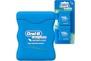 Oral-B Complete Mint SatinFloss, Comfort Grip, 50 M (Pack of 2)