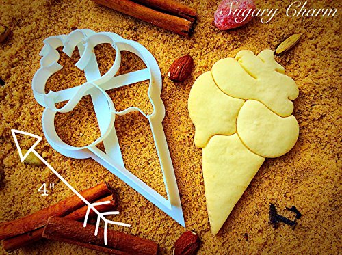 Icecream with Cone cookie cutter