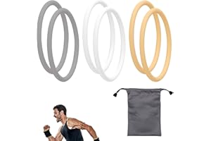 6pcs Patellar Tendon Support Straps, Silicone Patella Band Stabilizer with Storage Bag Elastic Patella Knee Brace for Men Wom