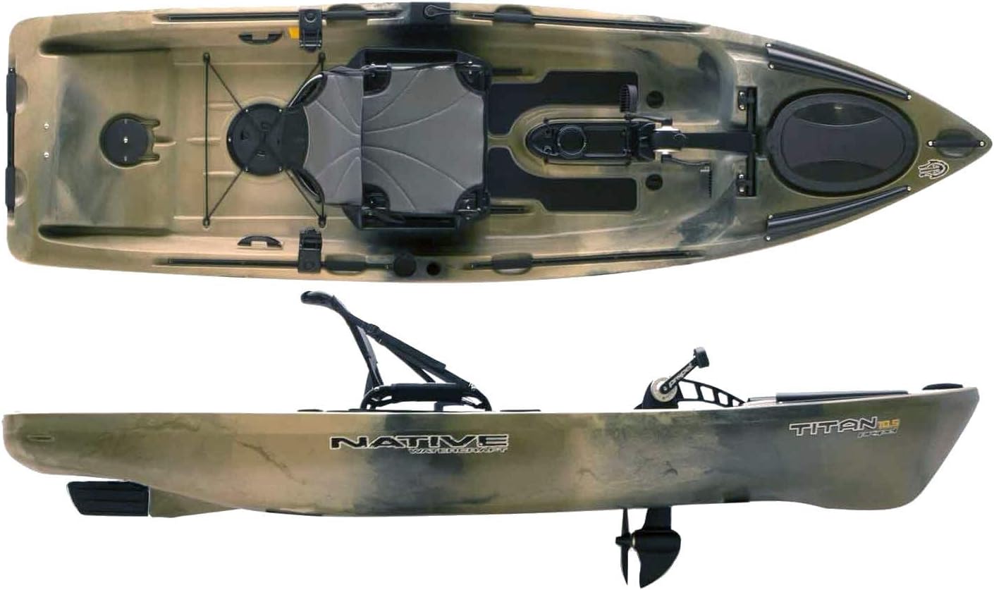 Native Watercraft 2019 Titan Propel 10.5 Pedal Fishing Kayak
