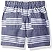 Nautica Baby Solid Polo with Pattern Pull On Short, Firefly, 12 Months