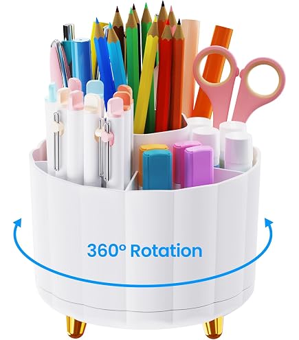thumbnail image 2 of Yoloke Plastic Tulip Pen Holder Cute Pens Cup For Desk Pen Brush Organizer Office Stationery Supplies Home Decor Desk Supplies Holders And Dispensers 2 of 11