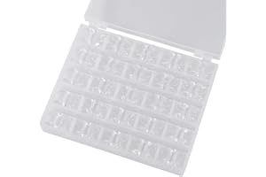 DGTANGYIN 25Pcs bobbins for Sewing Machine, Sa156 Bobbins Plastic Bobbins with Case for Brother, Bro-Ther, Singer, Sewing Machine Accessories