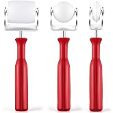 ElaraBerry 3 Pack Bumper Dent Removal Roller Set for Car Plastic Repair | Heavy Duty Steel Bearings, High-Temp Nylon Bumper Dent Roller, Car Body Line Repair Tool, Auto Sound Deadener Roller