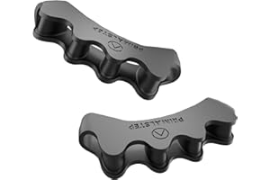 VYCE PrimalStep Toe Separators to Correct Foot and Bunion Pain, Plantar Fasciitis - Toe Straightener to Improve Functional Athletic Mobility - Stretches to Fit