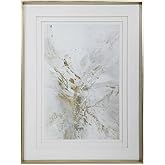 Uttermost Pathos Framed Abstract Print 41625, Light Gray, White, 2.5 x 37.5 x 49.5