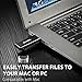 Mini Voice Recorder for Lectures,EVIDA 8GB Digital Sound Audio Recorder Mac Compatible Dictaphone 36 Hours Recording Device,USB,Rechargeable