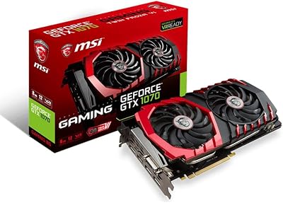 MSI GTX 1070 GAMING 8G Graphics Card NVIDIA GeForce 8GB GDDR5 256 Bit