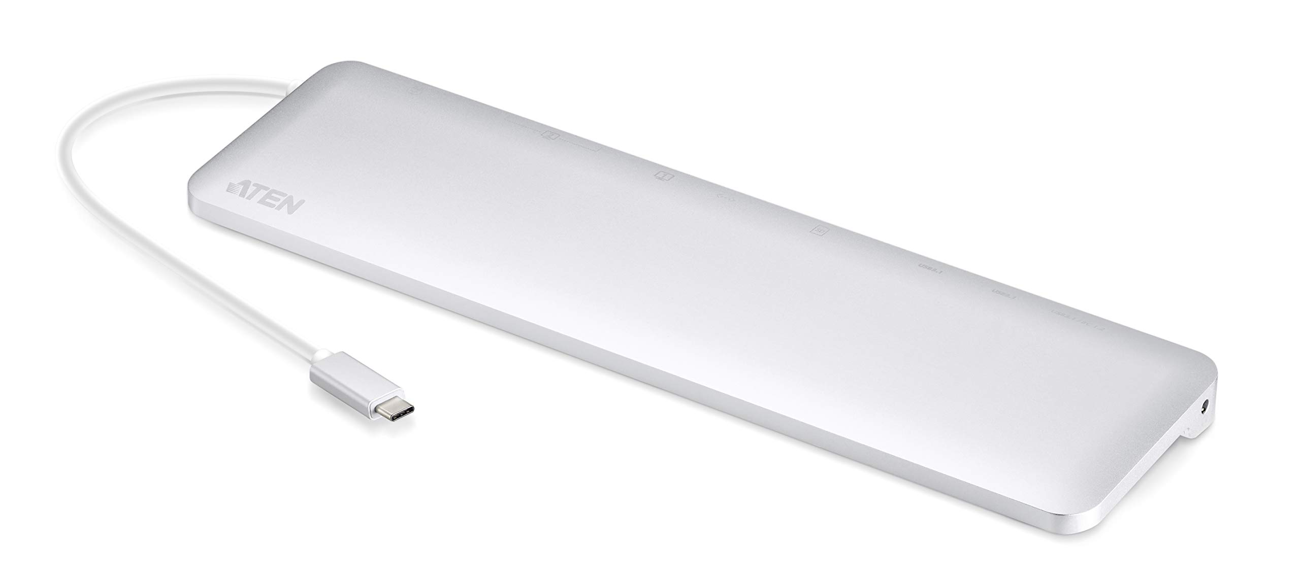 USB-C Multiport Dock with Power Pass-Through Docking Station UH3234 Connects up to 10 devices via USB-C cable