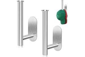 Eiito 2 Pack Hat Racks for Baseball Caps, Stainless Steel Hat Organizer for Baseball Cap, Hat Holder Storage Organizer, Hat Hanger Strong Adhesive/Wall for Door,Closet(Silver)