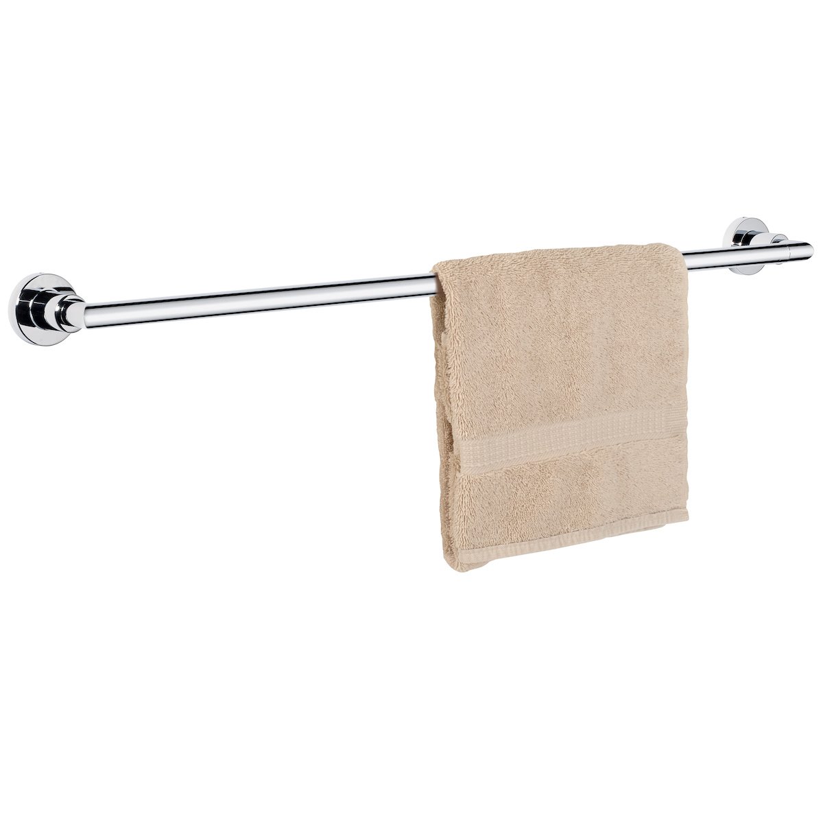 Dynasty Hardware DYN-4003-CM Manhattan 18-Inch Single Towel Bar, Polished Chrome