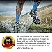SuMade 100% Waterproof Breathable Socks, Unisex Cushioned Wicking Dry Fit Outdoor Sports Hiking Running Skiing Socks 1 Pair