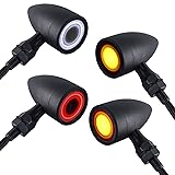 Motorcycle Bullet Turn Signals LED Front Rear