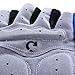 Masione® Padded Ventilated Bike Bicycle Cycling Mountain Road Half Gel Silicone Antiskid Finger Gloves/ Half Finger Gloves / Sport Gloves Mitten/ Fingerless Cycle mitts, Soft durable microfiber Material with Velcro Strap -Black with Blue -M