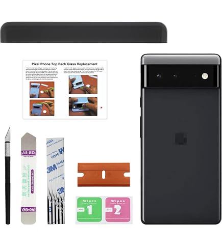 Amazon.com: XBC-TECH Pixel 6 Back Glass Replacement for Google