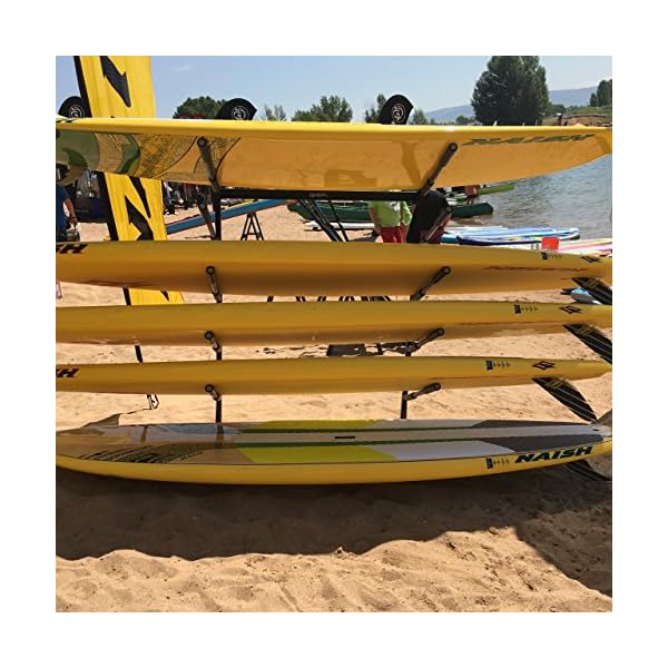 Glacik-Stone-Man-Sports-G-210-5-Tier-Freestanding-Rack-for-SUP-and-Surf-Storage-Bronze