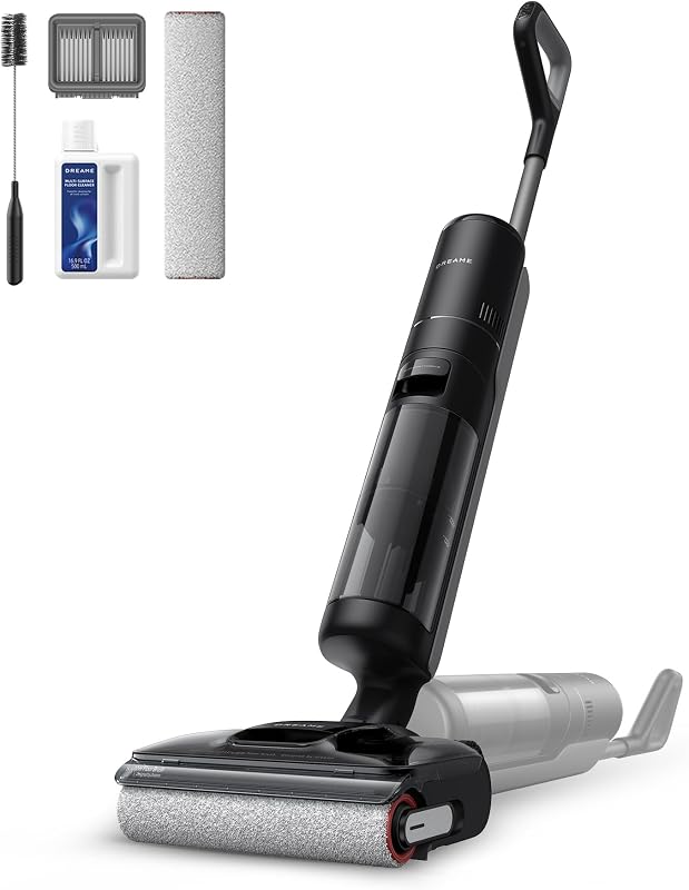 H12 Pro FlexReach Aspirapolvere Lavapavimenti, Design Piatto a 180°