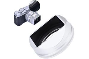 Yoidesu Square Metal Lens Hood Compatible with Fuji X E5 X100VI,Aluminium Alloy Magnetic Camera Lens Hood Shade, Matte Interi