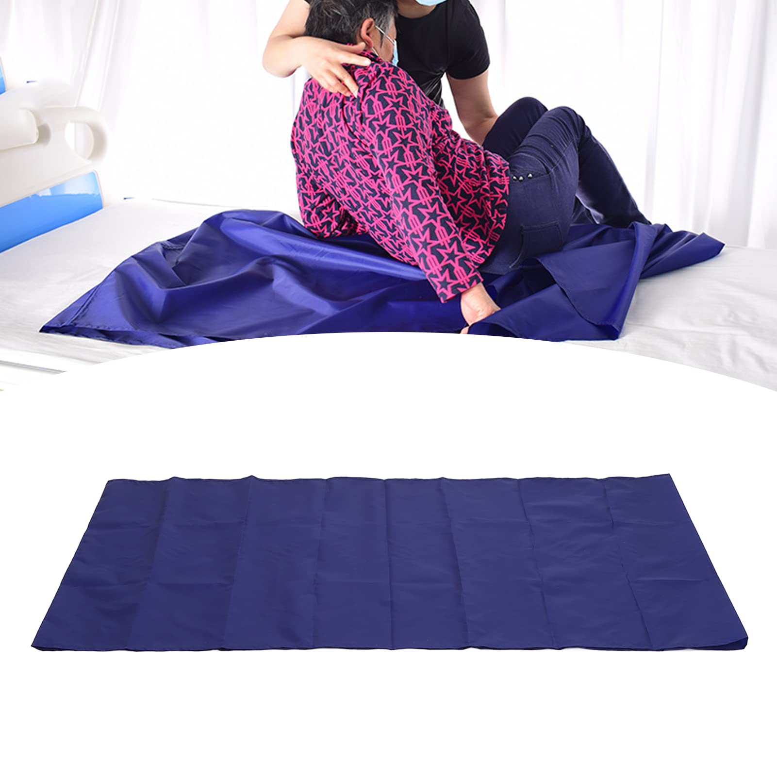 KooingTech Slide Sheet, Slide Sheets for Moving Patients on Bed, Reusable Positioning Bed Pad, Tubular Transfer Sheet to Assist Moving Patients and Disabled, Slide Draw Sheet for Hospital Home Care