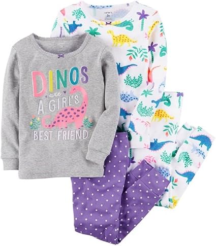 baby girl dinosaur pajamas