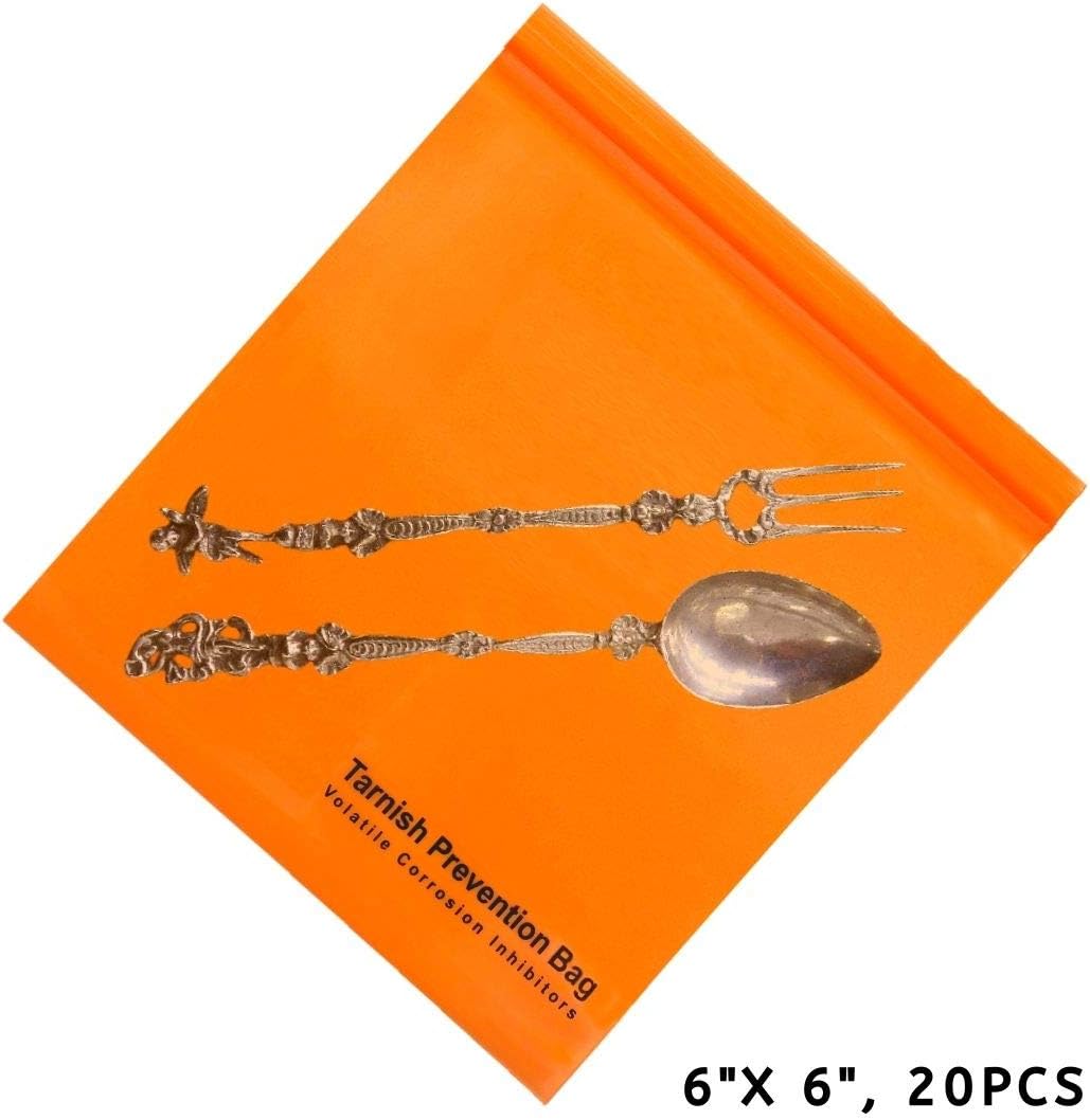 A-ONE Tarnish Prevention VCI Bags with Resealable Lock Seal Zipper, Rust Prevention Zip Lock Bags, Rust Proof Zipper Bags - Image 4