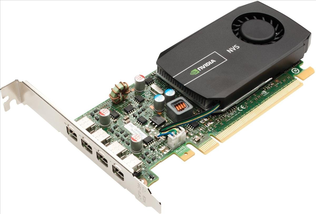 Pny Technologies vcnvs510dp-pb tarjeta gráfica quadro nvs 510 (pci-express x16, salidas de 4 puertos, tarjeta lp)