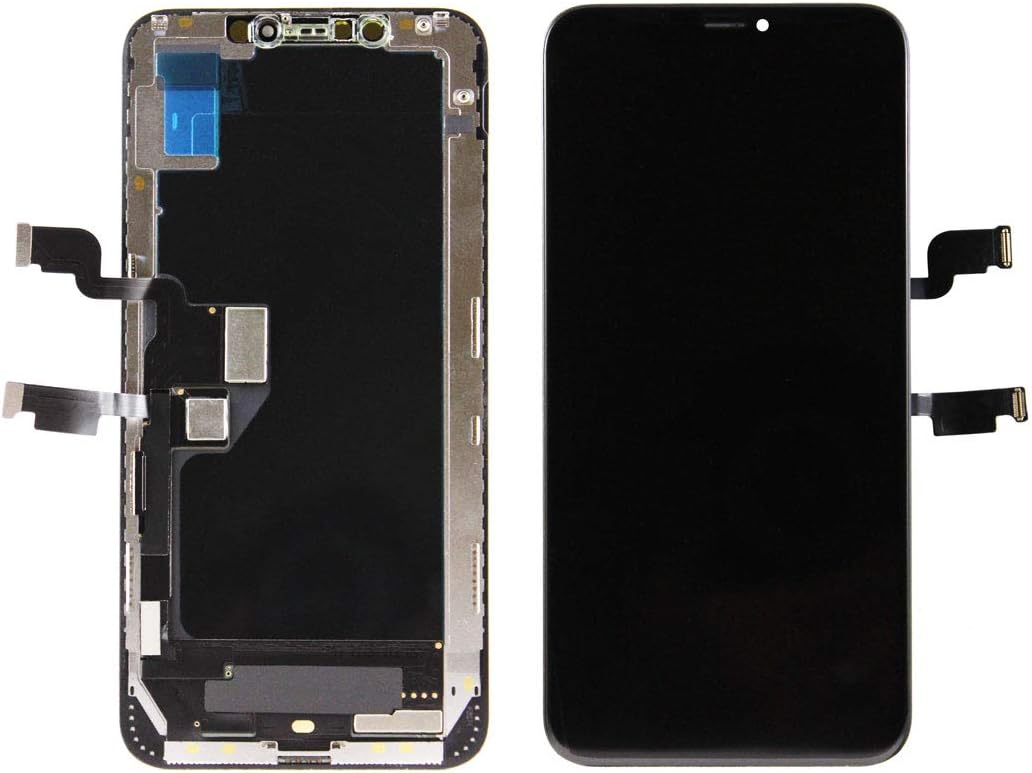 Hard OLED Screen Replacement for iPhone Xs Max 6.5 inch (Model A1921, A2101, A2102, A2103, A2104) Touch Screen Display Digitizer Repair Kit Assembly with Complete Repair Tools XS Max