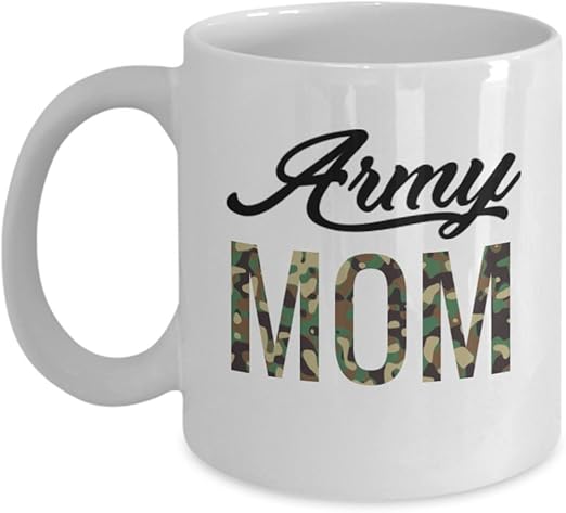 army mom coffee mug