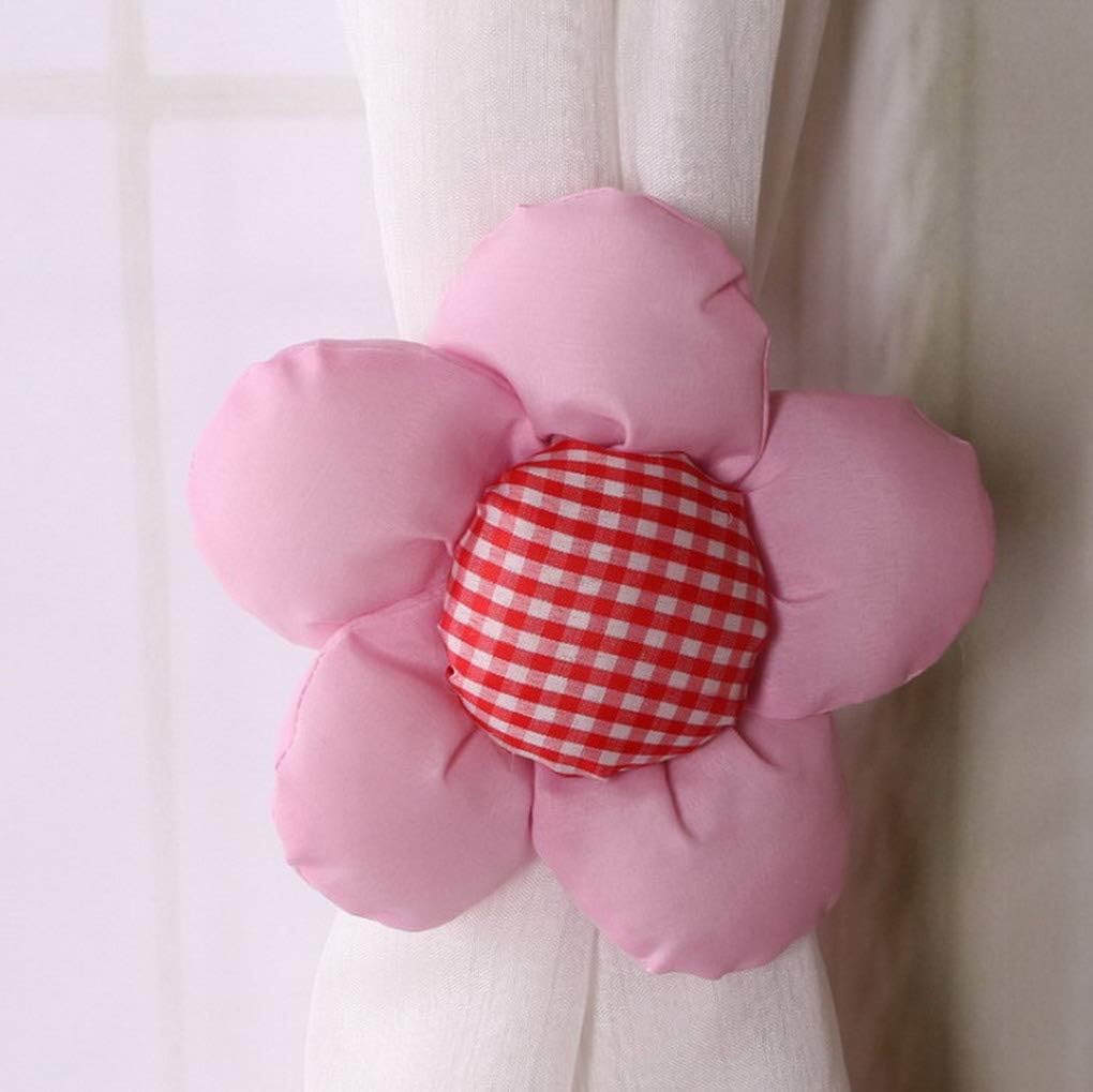 Couleur Vive Mignon Fleurs Embrasse Rideau Pour Decoration Dans La Salon Chambre Ou Bureau Acmede 1 Pair Embrasse A Rideaux Enfant Accessoires Pour Rideaux Et Stores Ameublement Et Decoration Voxloud Com