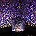 InnooTech LED Night Light Projector Lamp, Colorful Star Light, Bedside Lights, (With USB Cable)