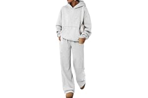 Trendy Queen 2 Piece Lounge Sweat Sets Plus Size Fall Fashion Matching Sweatsuits Wide Leg Pants Travel Outfit Winter Clothes