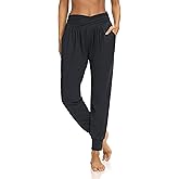 DIBAOLONG Womens Yoga Sweatpants Loose Workout Harem Joggers Casual Comfy Lounge Pajama Pants with Pockets