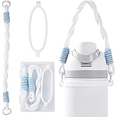 Bigwaves Bottle Silicone Handle Strap,Compatible Owala Freesip Water Bottle - Fits 16oz to 40oz, Water Bottle Carrier Grip Accessories for Running Bike, Gym Or Jogging