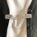 SIYWINA Sweater Clips for Cardigans Women Dress Clips Back Cinch Shawl Cloak Clasp Jacket