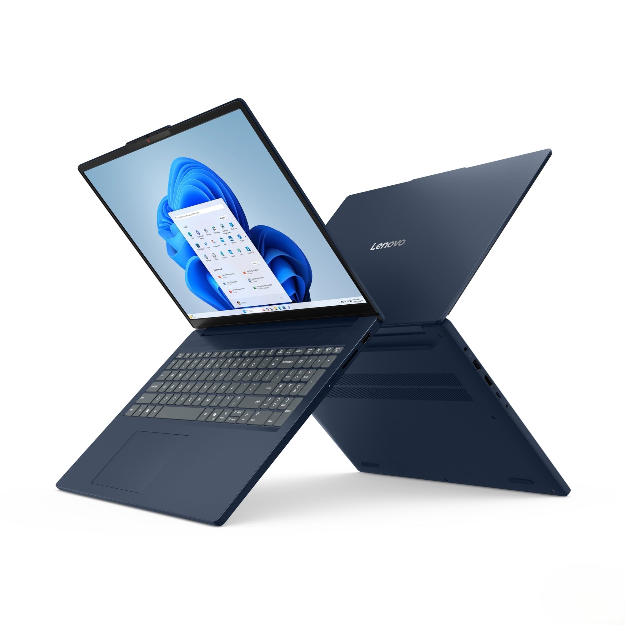 Lenovo IdeaPad Slim 3 Laptop | 16" WUXGA Display | AMD Ryzen 5 7535HS | 24GB RAM | 1TB SSD | AMD Radeon 660M Grafik | Windows11 | QWERTZ | Cosmic blau | 3 Monate Premium Care 9