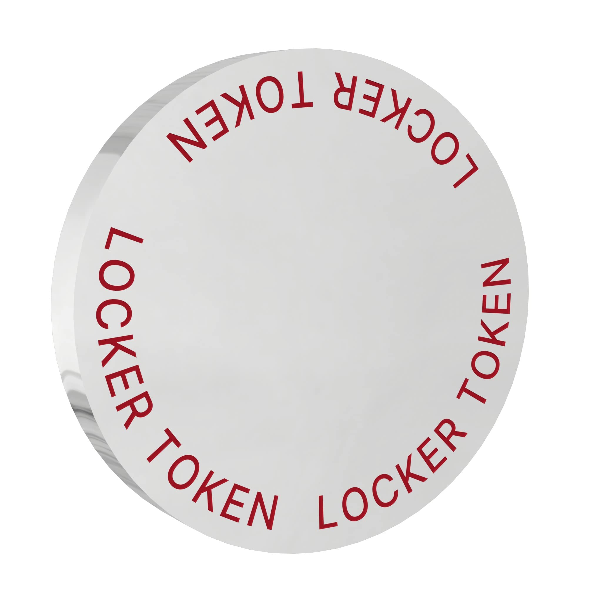 Harts 10 Units Trolley locker Token (OLD Round shape £1 coin size) 22.3mm x 3mm
