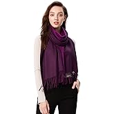 maamgic Women's Winter Scarf Soft Warm Scarf for Women Cozy Shawl Wraps for Women Lightweight Pashmina Style Wrap