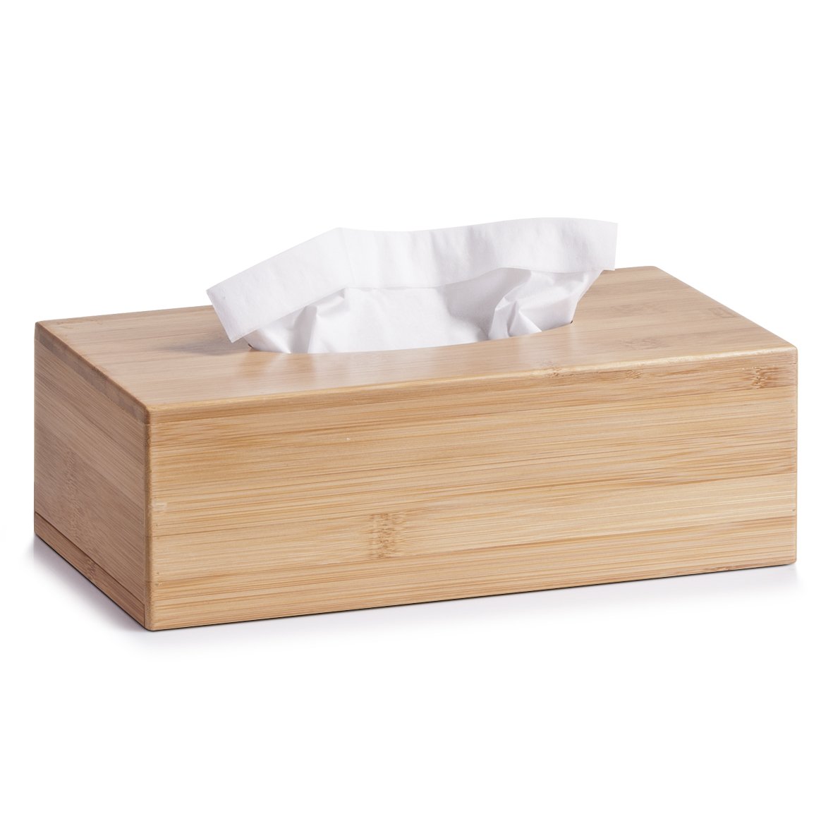 Zeller 25305 Bamboo Tissue Box, Wood, 27.5 x 15.5 x 8.5 cm