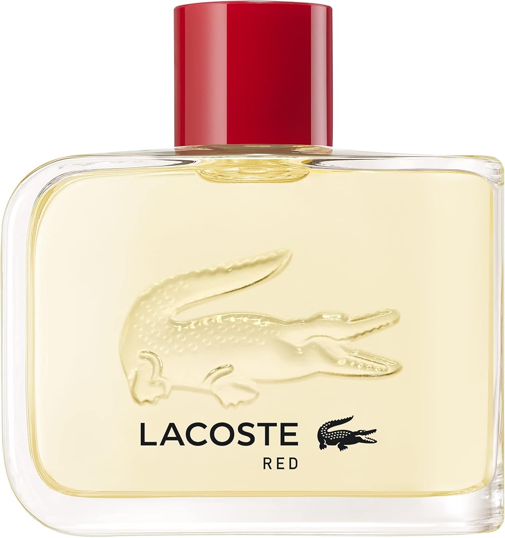 Lacoste Red Eau de Toilette 75ml for Men Woody Fresh Sporty Fragrance