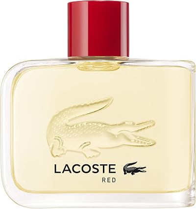 Lacoste Red Eau de Toilette 75ml for Men Woody Fresh Sporty Fragrance