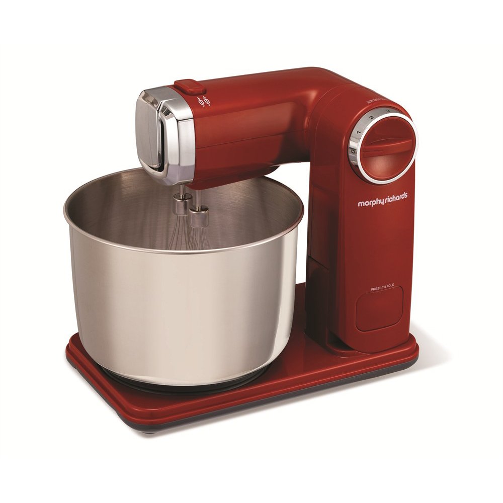 Morphy Richards 48993 Folding Stand Mixer Red Amazoncouk