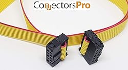 Connectors Pro 40cm 15" Length 2-Pack 10 Pins