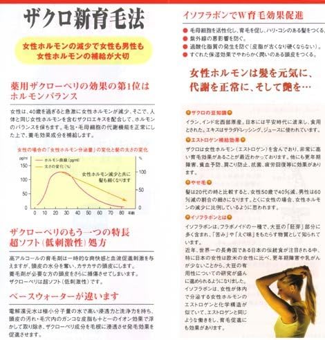 Amazon 薬用 ザクローペリ Newタイプ 1ml 医薬部外品 ザクロ 育毛 養毛用トニック エッセンス 通販